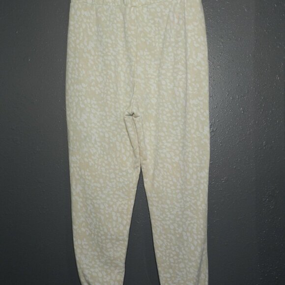 Fabletics Womens Beige Leopard Print Slim Athletic Sweat Pants Size Medium - Picture 5 of 9